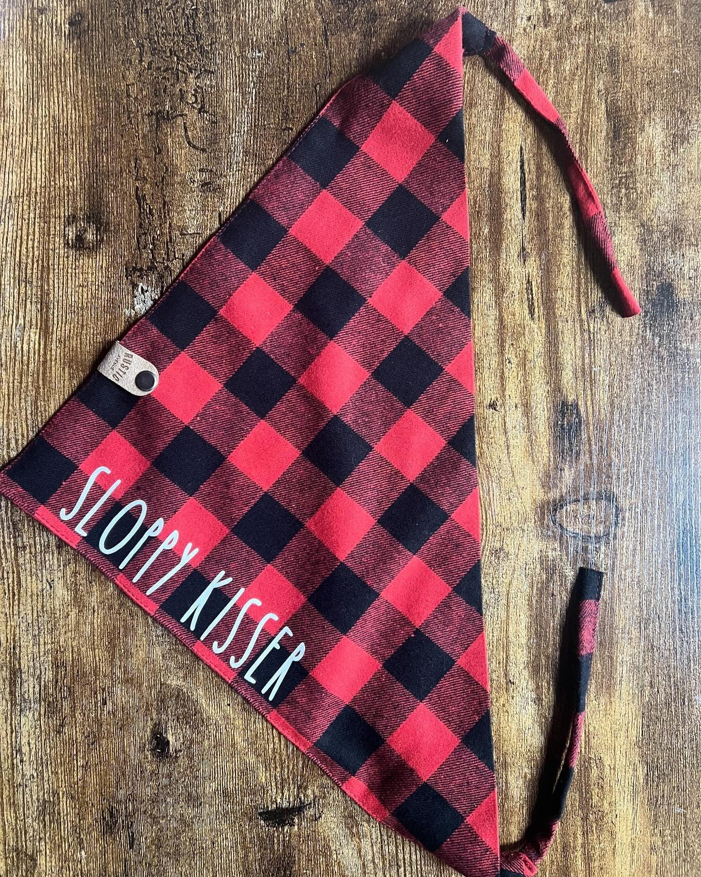 SLOPPY KISSER | DOG BANDANA