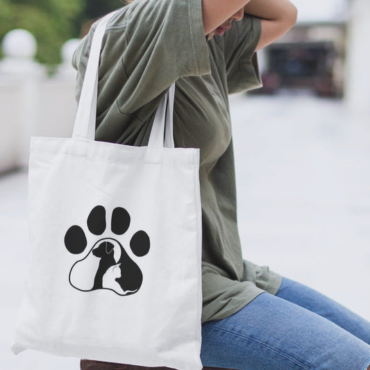 PAW PRINT | CANVAS BAG